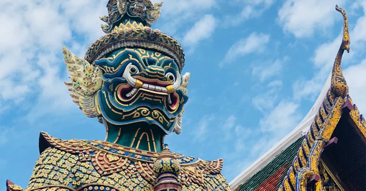 Statue temple thailande